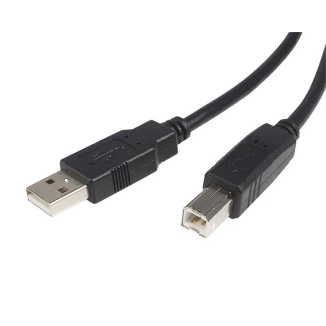 A-Male to B-Male 10 ft USB 2.0 High Speed Cable Black InstallerParts Printer Cable 10 Pack 