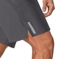 thumbnail image 3 of Erwazi Mens Shorts Elastic Wasit Drawsting Athletic Shorts with Zipper Pockets, 3 of 8