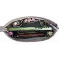 thumbnail image 5 of Vercord Premium Nylon Purse Organizer Tote Handbag Insert Organizers Bag in Bag Zipper 13 Pockets Grey Large, 5 of 6