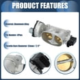 thumbnail image 5 of Unique Bargains Throttle Body Aluminum Alloy for Ford for Mustang 4.6L V8 - Gas 2005-2010 1 Pcs, 5 of 6