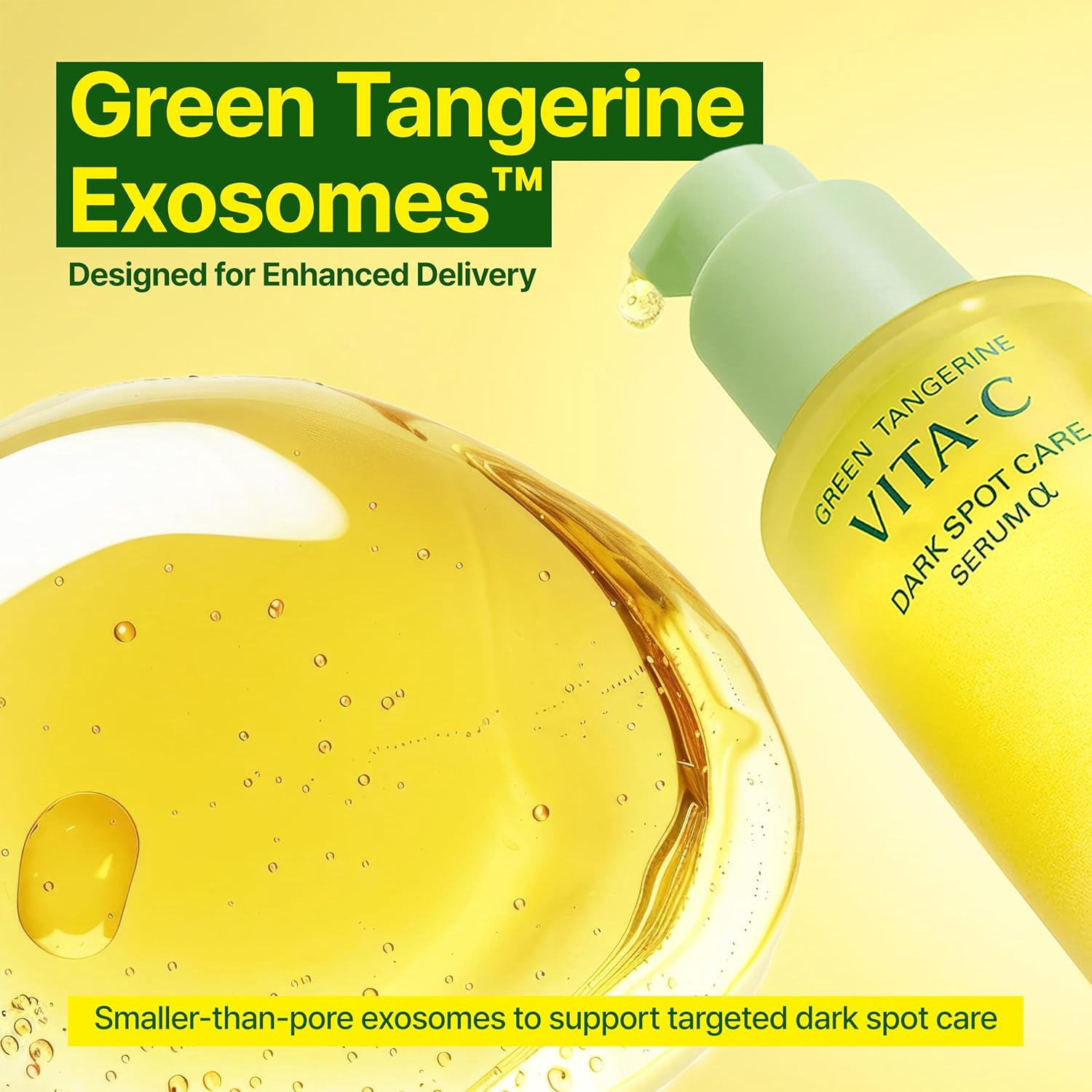 GOODAL Green Tangerine Vitamin C Serum [Advanced Ver.] – Facial Serum with 5% Niacinamide & Exosome Technology | Helps Improve the Dull Skin for Radiant Skin | Korean Skincare 1.36 fl oz / 40 ml