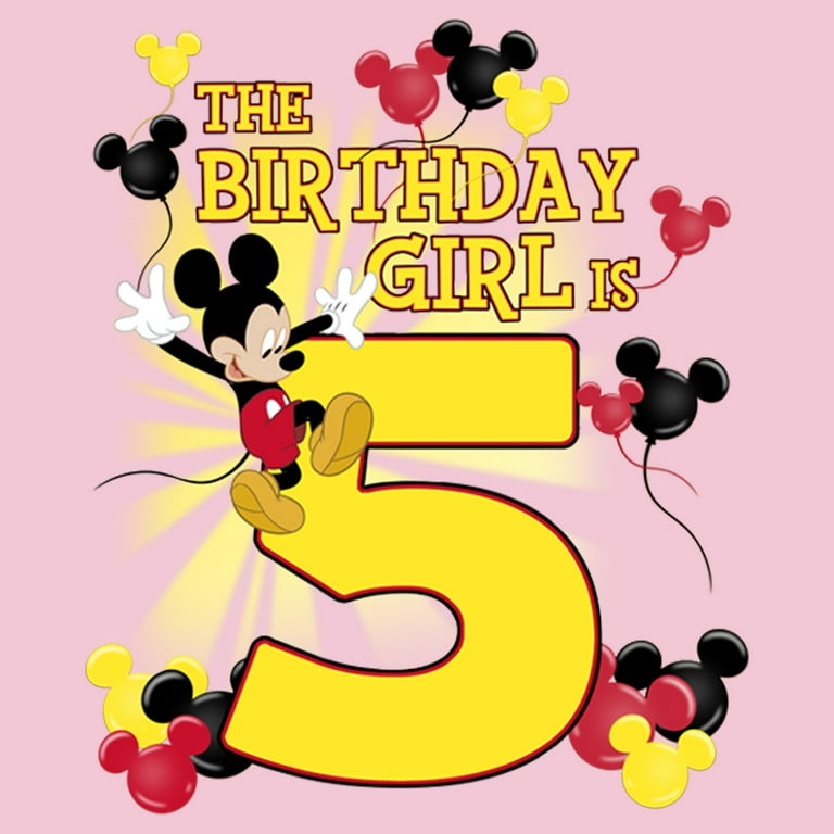 Mickey Mouse Happy Birthday 2