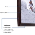 thumbnail image 3 of ArtToFrames 16" x 24" Brown Picture Frame, 16x24 inch Red Wood Poster Frame (WOM-4092), 3 Pack, 3 of 8