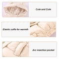 thumbnail image 3 of Chaleco acolchado cálido con capucha para niñas y niños, ropa de abrigo, chaleco aislante suave, 3 of 5