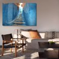 thumbnail image 6 of The Blues of Chefchaouen Morocco Canvas Poster Bedroom Decor Sports Landscape Office Room Decor Gift,Frame-style,16x24inch(40x60cm), 6 of 8
