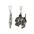 thumbnail image 3 of Pendentif Pendentif Gardien de But en Argent Sterling avec Chaîne, 3 of 4
