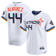 thumbnail image 1 of Camiseta clásica de béisbol blanca de Yordan Alvarez de los Houston Astros 2025, con número de estrella bordado.-L, 1 of 2
