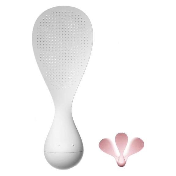 Clearance! New Creative Tumbler Anti Stick Rice Spoon Tumbler Rice Spoon Heat Plastic Rice Cooker Standable and Spoon*1