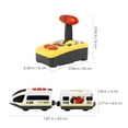 thumbnail image 3 of 1 Set Kids Electric Train Kids Train Toy Plastic Train Toy Remote Controlling Train Toy, 3 of 8