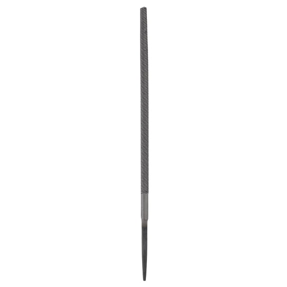6" Round Bastard Cut File Bastard Metal File without Handle, Grey