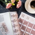 thumbnail image 3 of DiverseBee Laminated Index Bible Tabs (Rose Gold Embossed Lettering), Bible Journaling Supplies, 66 Book Tabs and 11 Blank Tabs - Pearl Theme, 3 of 7