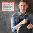 thumbnail image 3 of GreenPan Bobby Flay 10” Cast Iron Pre-Seasoned Skillet with Helper Handle, Heavy Duty, Black, 3 of 13