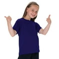 thumbnail image 2 of Jerzees Schoolgear Childrens Little Boys Classic Plain T-Shirt (Pack of 2), 2 of 4