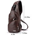 thumbnail image 3 of Shoulder Chest Bag Casual Splash Proof Sport Sling Backpack Sling Daypack, 3 of 10