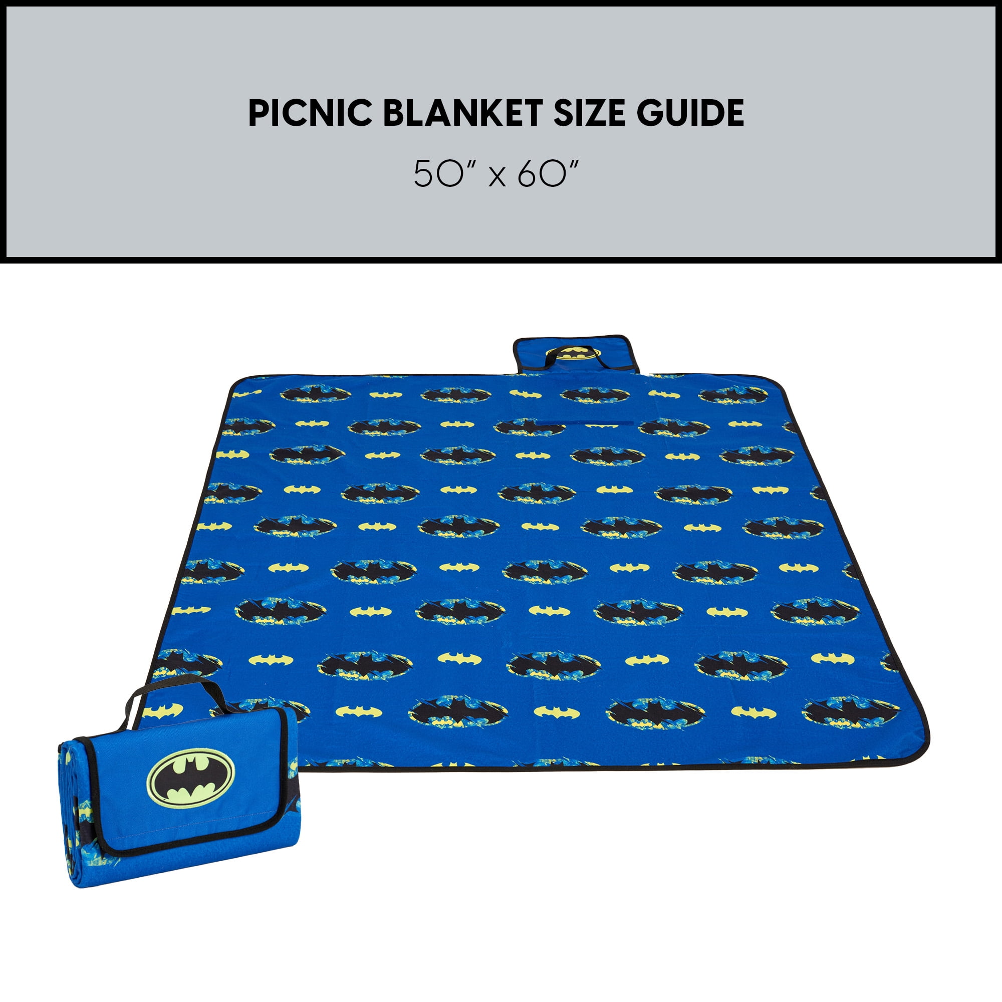 Batman Electric Knight Kids Outdoor Blanket, 50" x 60"