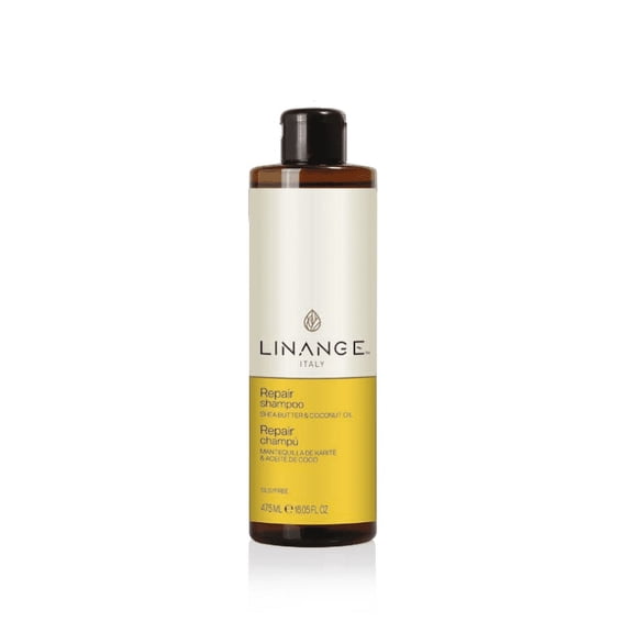 Linange Repair Shampoo with Shea Butter, Coconut Oil (16.05 oz.)