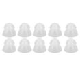 thumbnail image 1 of 10 tapones para los oídos con amplificador auditivo, transparentes, de doble capa, cerrados, antiestáticos, de silicona suave, tamaño M, 1 of 14