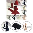 thumbnail image 1 of 3Pcs/Set Ear Protection Full Finger Scarf Hat Gloves Set High Density Twist Solid Color Knitted Scarf Hat Gloves for Hiking, 1 of 8