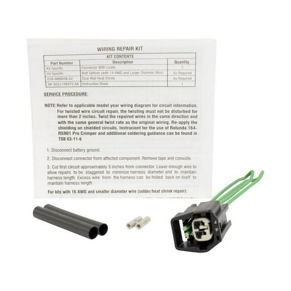 Washer Fluid Level Sensor Connector - Compatible with 2015 - 2023 Ford Transit-150 2016 2017 2018 2019 2020 2021 2022