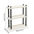 thumbnail image 2 of YIMWNYI Ins Style Desktop Organizer Shelf, Multi-Tier Storage Rack for Cups, Tea Sets, Cosmetics, and Office Supplies, Sturdy Space-Saving Countertop Organizer for Kitchen, Bathroom, and Living Room, 2 of 7
