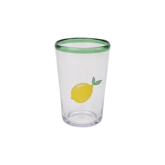 Hometrends Lemon Printed Acrylic Tumbler 563mL