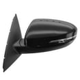 thumbnail image 4 of TRQ Driver Side Power Folding Heated Paint to Match Mirror Smooth Black Fits 2014-2015 Kia Optima KI1320176, 4 of 4