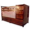 AFG - Daphne Children Crib & Changer Combo, Cherry