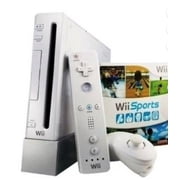 Restored Nintendo Wii Console with Wii Sports White