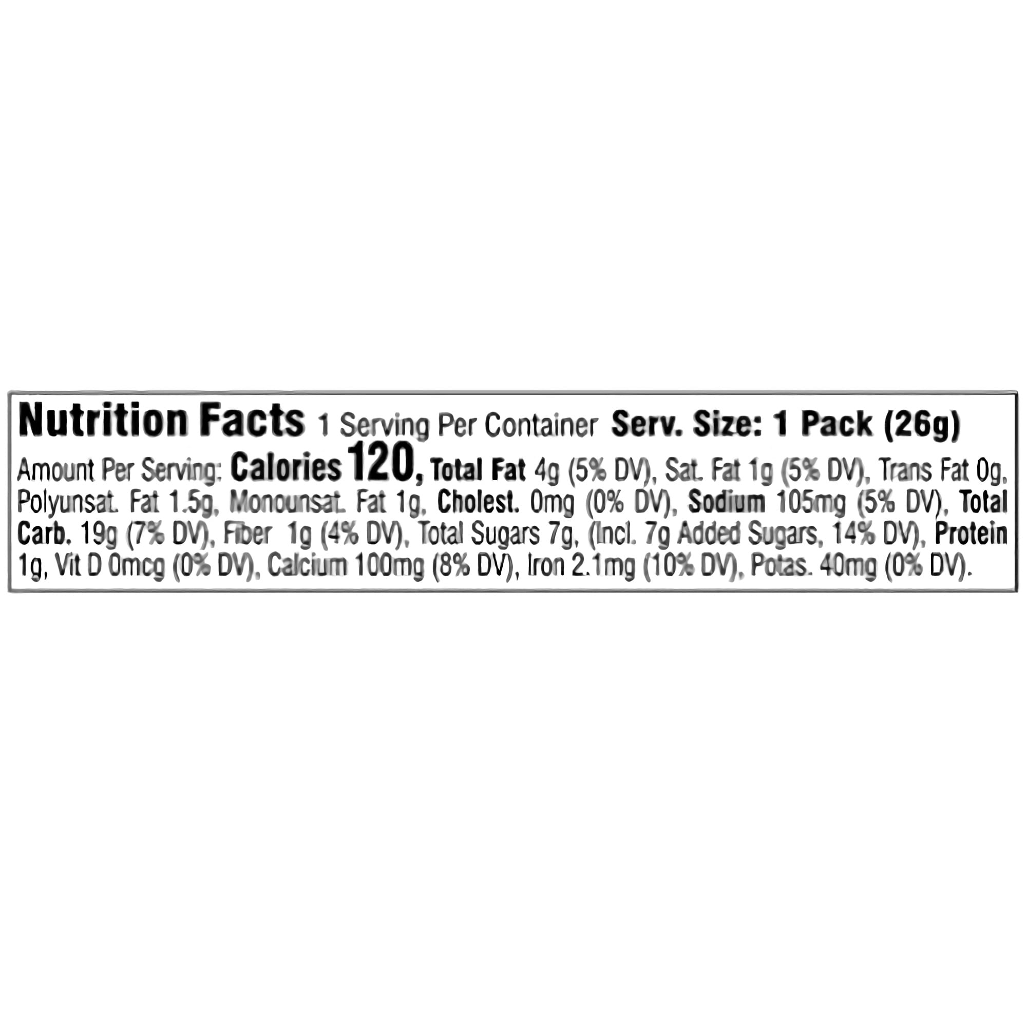 Giant Grahams Shaped Goldfish | Vanilla | .9 Ounce | Pack of 30