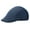 Navy, variant on Men's Mesh Flat Cap Breathable Summer Newsboy Hat Cabbie Flat Cap (White)