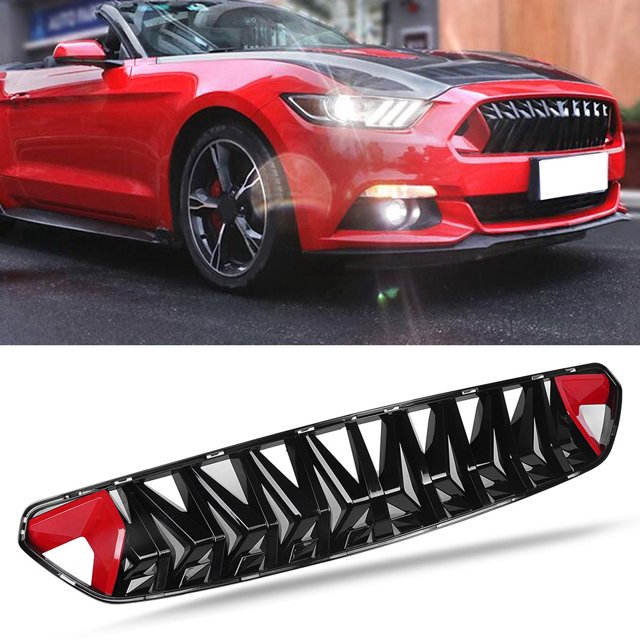 Rejilla de parachoques, parrilla de capó delantero de coche ABS duradera Parrilla de parachoques delantero diseñada con precisión