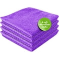 thumbnail image 2 of Screen Cleaner Purple Microfiber Cloths (4-Pack) - Microfiber Screens Cleaner Cloths, TV Cleaning Cloth for Electronic Cleaners, Laptop, Computer & Car Screens Cleaning Kit, TV Cleaners, 2 of 4