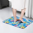 thumbnail image 4 of Pioneer Flower Floral Print Flannel Non Slip Door Rugs,Washable Door Mats Indoor,Decorative Door Mats,Dirt-Resistant and Absorbent Doormat for Entrance,Bedroom,Kitchen,Bathroom,31.5"x17", 4 of 4