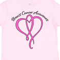 thumbnail image 4 of Inktastic Breast Cancer Awareness with Pink Ribbon Heart Boys or Girls Toddler T-Shirt, 4 of 5