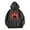 Dark Gray, variant on LUOGENLI Hoodies for Men Zip up Navy Blue Halloween Pullover Hoodie Long Sleeve Casual Sweatshirt with Graphic Print for Fall Season Comfort Fit Full Zipper Hoodies for Men Big and Tall Red Size L