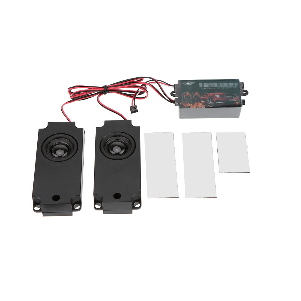 Goolrc Second Cool Throttle Linkage Groups Engine Sound Simulator With 2 Speakers For R C Sports Car Walmart Com