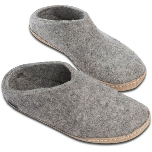 Glerups Unisex B-01 - Felt Slippers 46 M