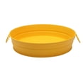 thumbnail image 1 of Stainless Steel Plate Tableware Creative Fries Plates Snack Plate Serving Plates Mini Dish for Kitchen (Yellow), 1 of 8
