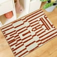 thumbnail image 4 of Teppich Homes Geometric Luxury Under Your Feet Contemporary Tufted Off-White Geometric Area Rug, 7 x 10, Fade Resistant, 4 of 10