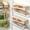 White, variant on Refrigerator Side Door Eggs Storage Box Refrigerator Drawer Side Door Sliding Special Eggs Proof-Collision Kitchen Refrigerator Eggs Storage Fresh Christmas Decorations On 2024