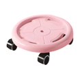 thumbnail image 1 of Rodillo de entrenamiento abdominal con ruedas para equipos de fitness Rosa, 1 of 6