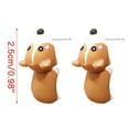 thumbnail image 2 of Fridja Cute Animal Earring Metal Cute Mini Animal Ornament Small Dinosaur Earrings, 2 of 2