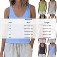 thumbnail image 2 of JYnXIANTI Sleeveless Tank Tops for Women Scoop Neck Ribbed Knit T-Shirt Summer Comfortable Basic Tee Shirts Thin Clothes, 2 of 6