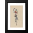 thumbnail image 2 of Will R. Barnes 10x14 Black Modern Framed Museum Art Print Titled - Lady-In-Waiting (1912 - 1924), 2 of 5