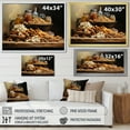 thumbnail image 4 of Designart "A Still Life Featuring Brown Nuts I" Food & Beverage Floater Framed Wall Art Print, 4 of 7