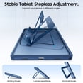 thumbnail image 4 of Fintie Shockproof Case for Samsung Galaxy Tab A11+ Plus 2025/ A9+ Plus 11 Inch 2023, Slim Frosted Hard Cover with Multi-Angle Kickstand, Navy, 4 of 8