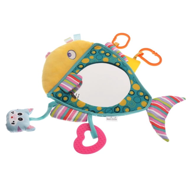 Coche Bebé Asiento Trasero Espejo Retrovisor Para Bebés Niño Niño Seguridad Vista Pescado Sunnimix Espejo de seguridad para coche
