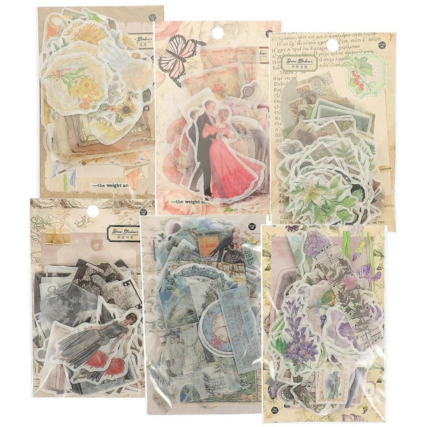 Journal Stickers 600 Sheets For Paper Crafting And Decoration Artists And Multi Color No Residue Stylish Scrapbooking