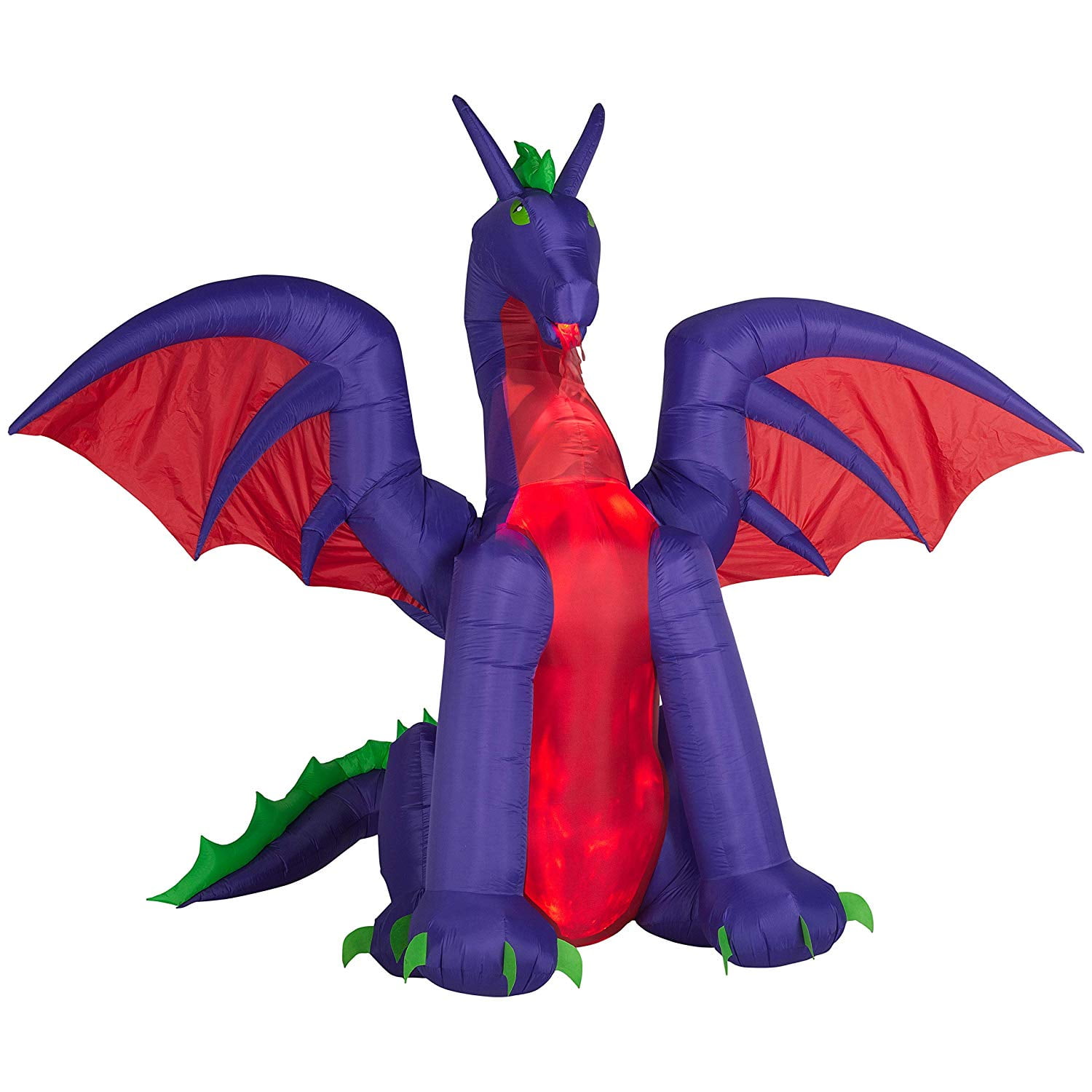 inflatable red dragon