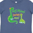 thumbnail image 4 of Inktastic My Mimi Loves Me Grandson Dinosaur Boys Baby T-Shirt, 4 of 5